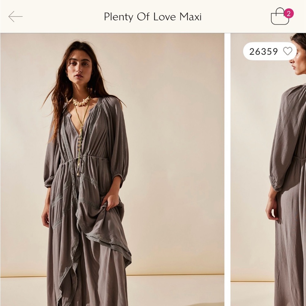 Free People Plenty of Love Maxi